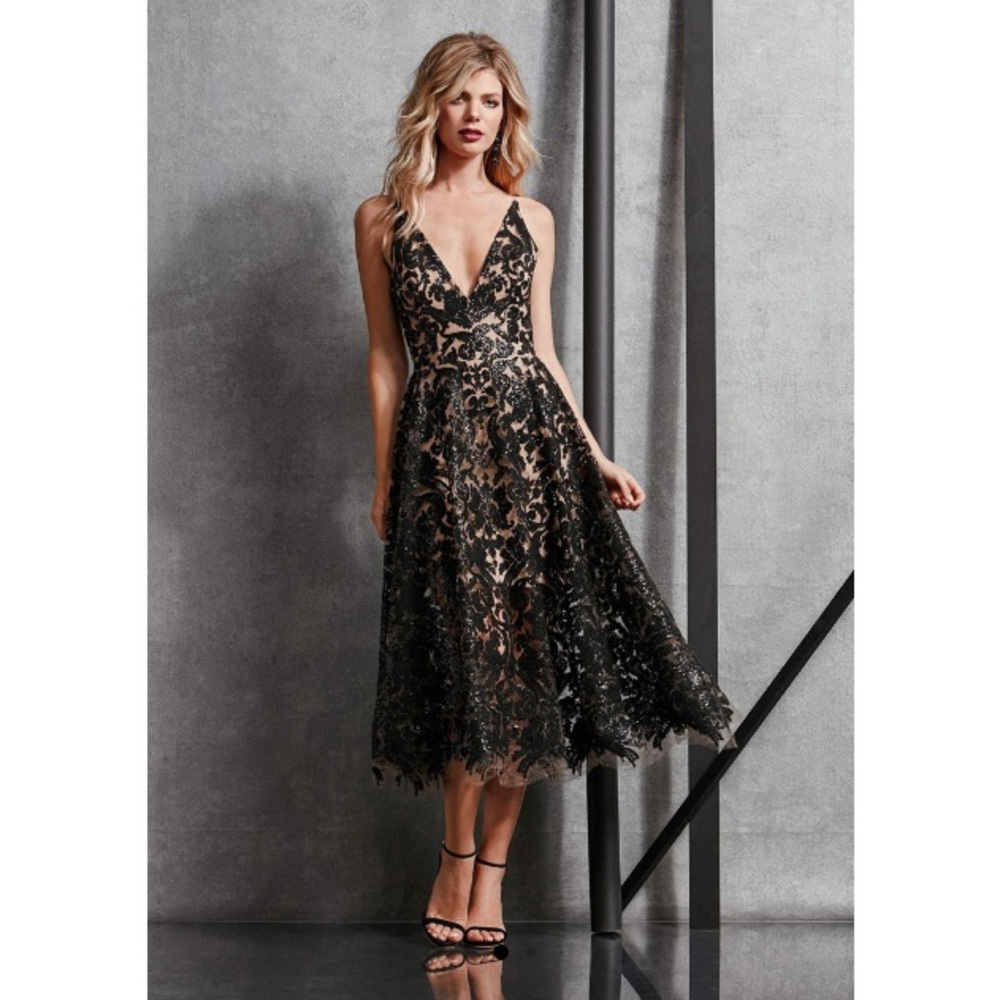 Blair Embellished Fit & Flare Dress